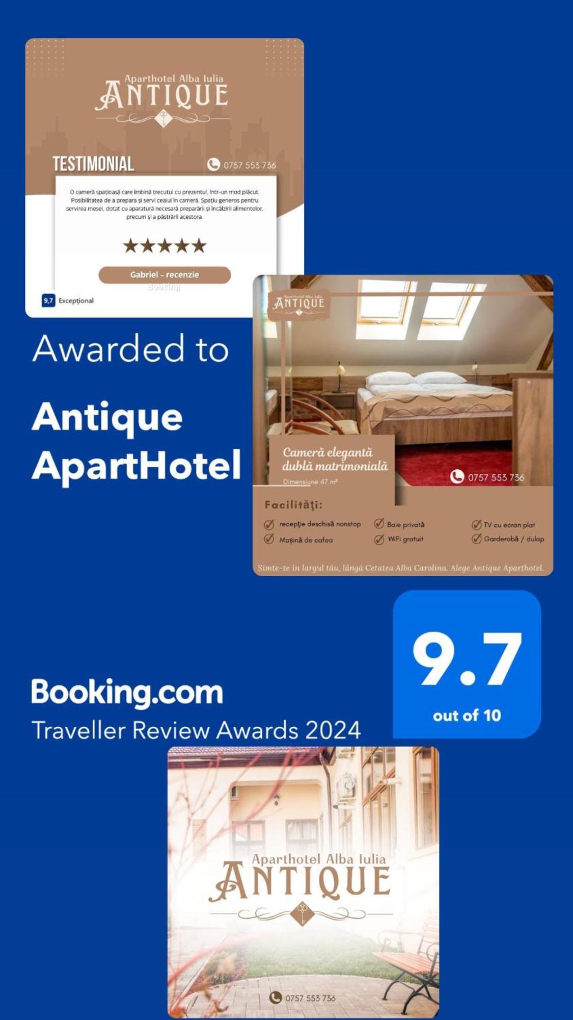 Antique Aparthotel Alba Iulia Dış mekan fotoğraf
